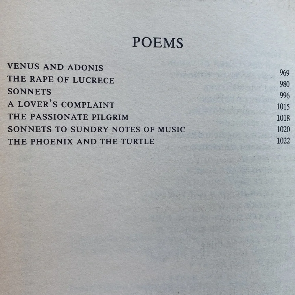 Vintage william shakespeare